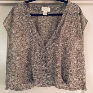 Nordstrom Leopard Top
